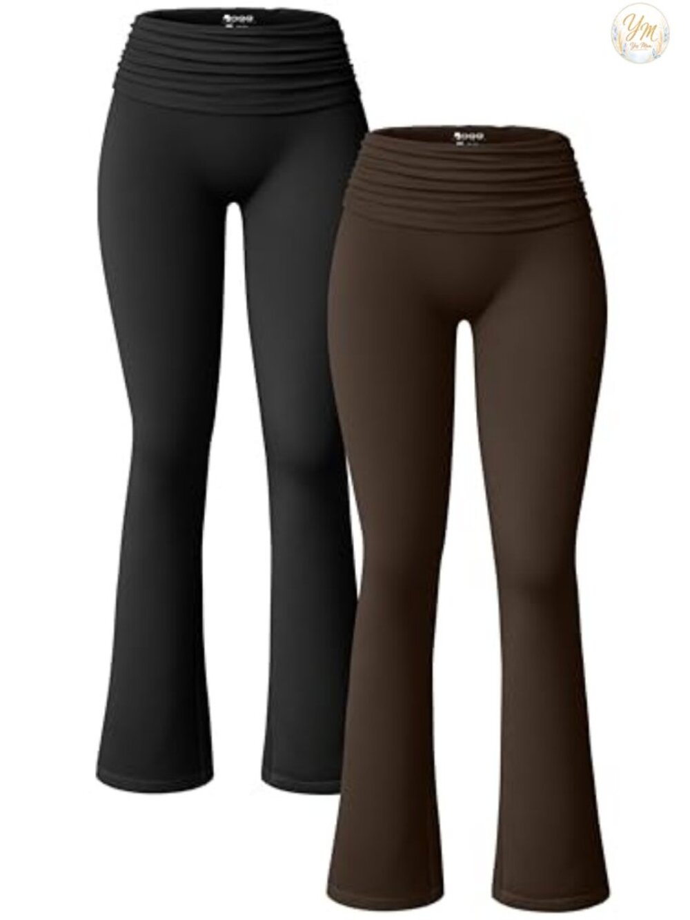 Flared Leggings Yoga Pants Women's Casual Athletic 4-Way Stretch